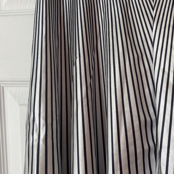 Black and White Stripe Mini Skirt - originally 20.00 AT LOWEST SUGGESTED LISTING - Picture 2 of 2